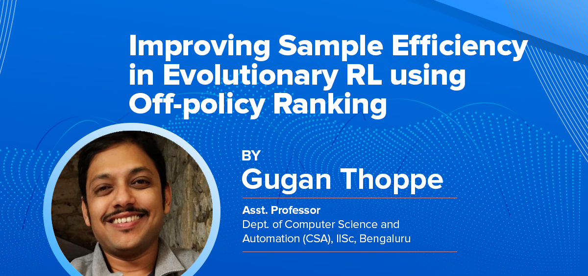 Improving Sample Efficiency in Evolutionary RL using Off-policy Ranking