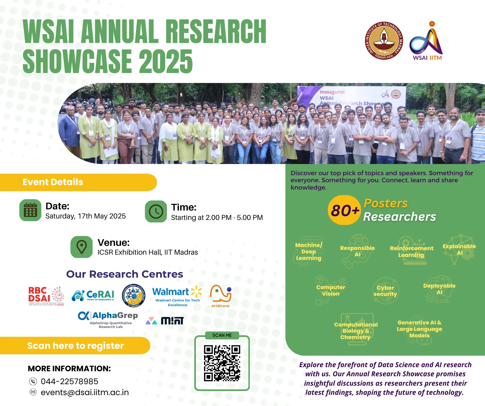 WSAI Annual Research Showcase 2025