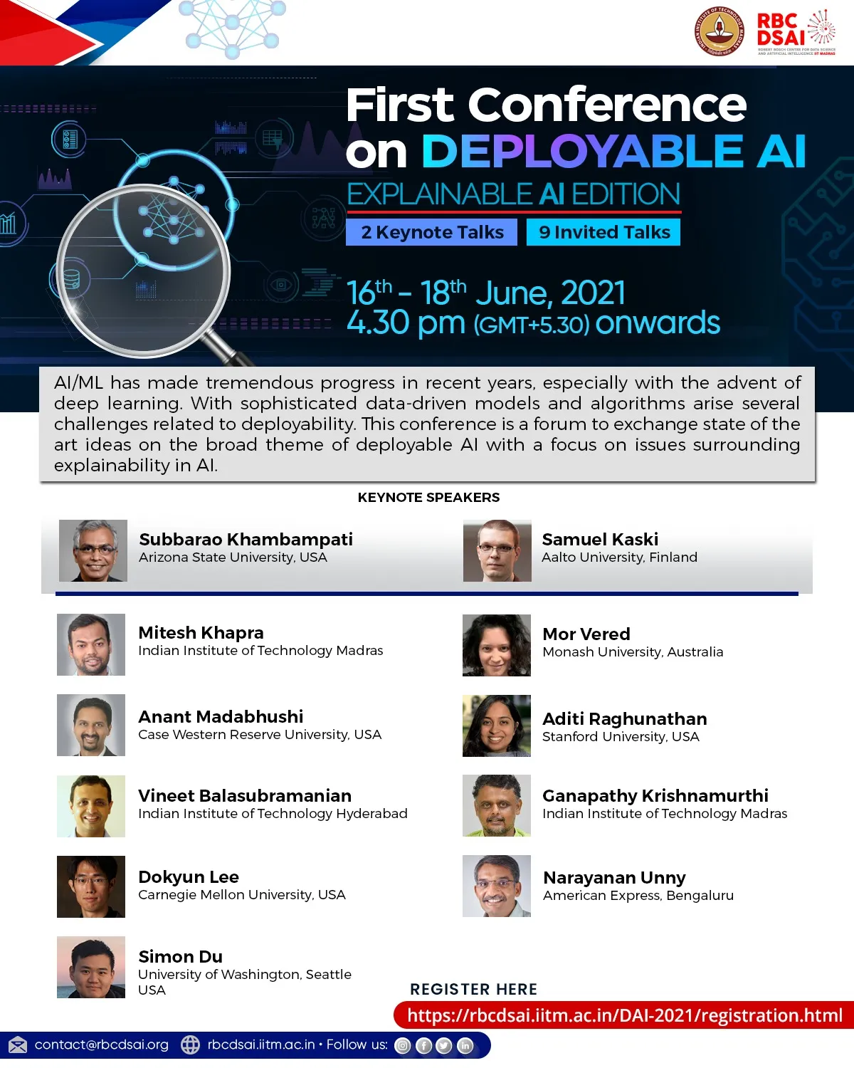 First Conference on Deployable AI
