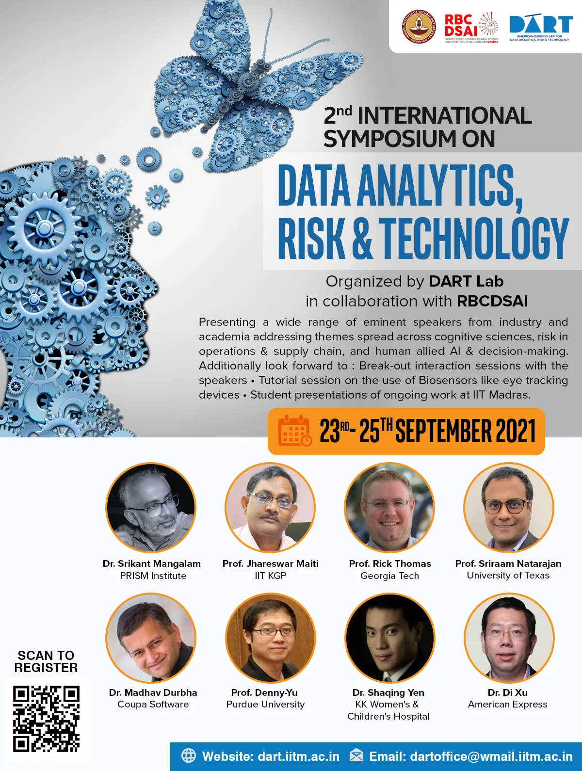 Second International Symposium on Data Analytics, Risk and Technology