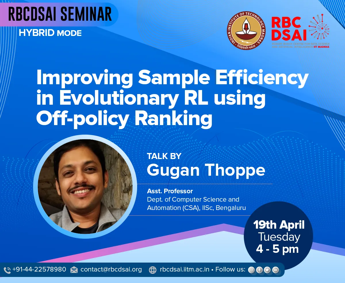 RBCDSAI Seminar - Gugan Thoppe